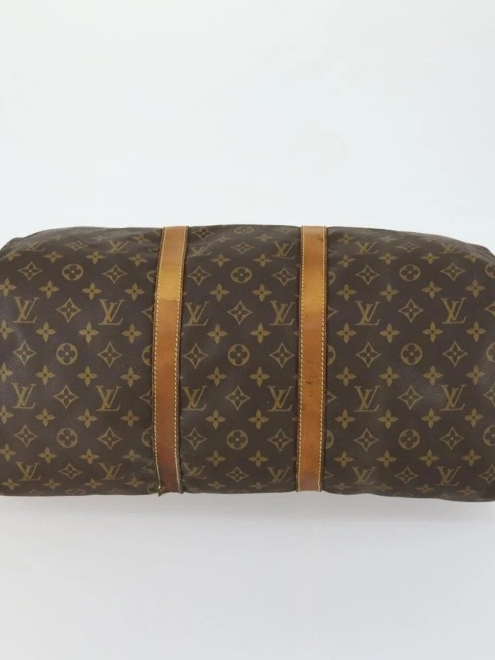 LOUIS VUITTON Monogram Keepall 50 Boston Bag M41426 LV Auth 156594 - Picture 7 of 16